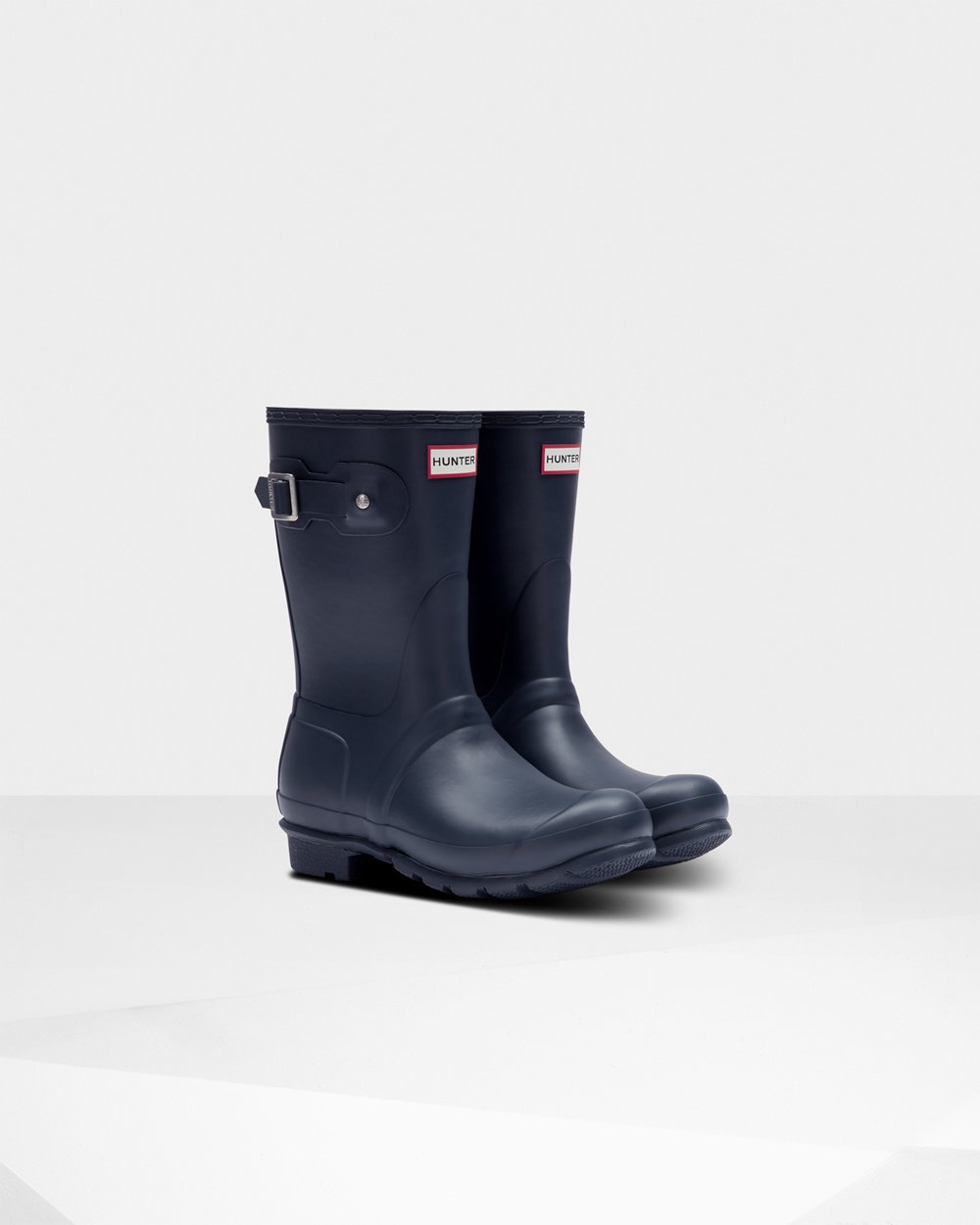 Women Hunter Original Insulated | Short Rain Boots Navy | NZ-8759-OQWN